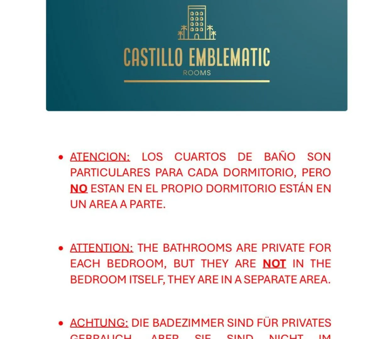 Guest house Castillo Emblematic Rooms Santa Cruz de Tenerife